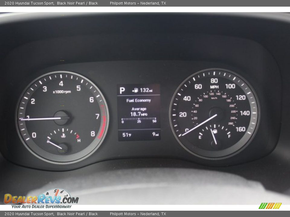 2020 Hyundai Tucson Sport Black Noir Pearl / Black Photo #14