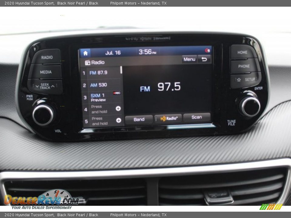 2020 Hyundai Tucson Sport Black Noir Pearl / Black Photo #16
