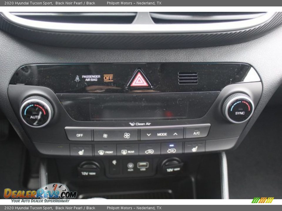 2020 Hyundai Tucson Sport Black Noir Pearl / Black Photo #17