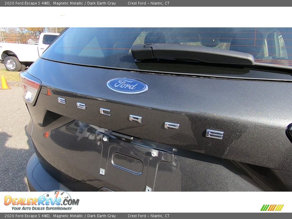 2020 Ford Escape S 4WD Magnetic Metallic / Dark Earth Gray Photo #9