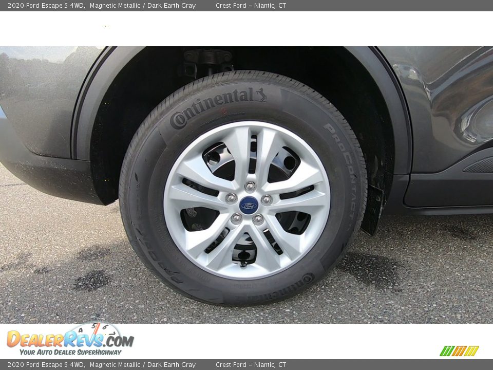 2020 Ford Escape S 4WD Magnetic Metallic / Dark Earth Gray Photo #21