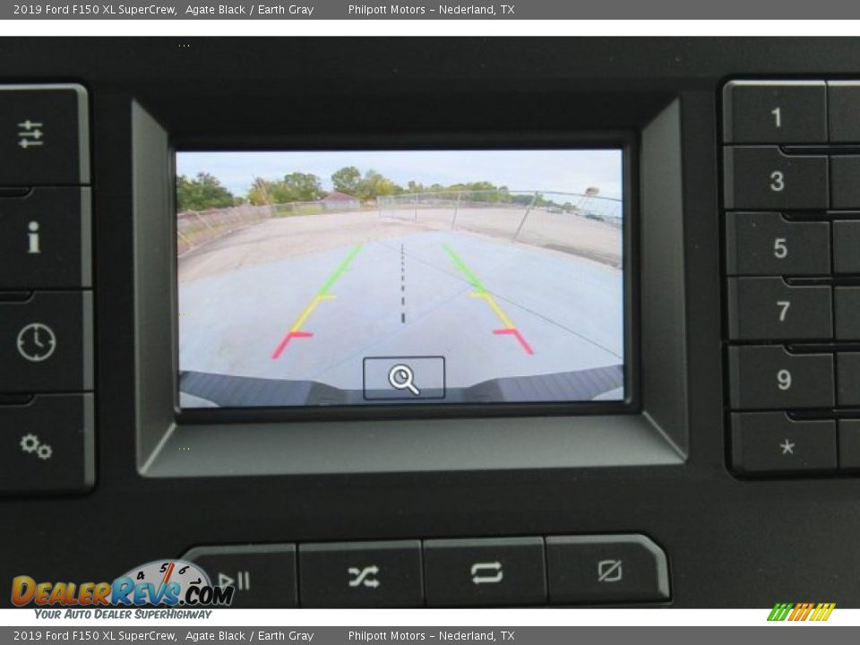 2019 Ford F150 XL SuperCrew Agate Black / Earth Gray Photo #18
