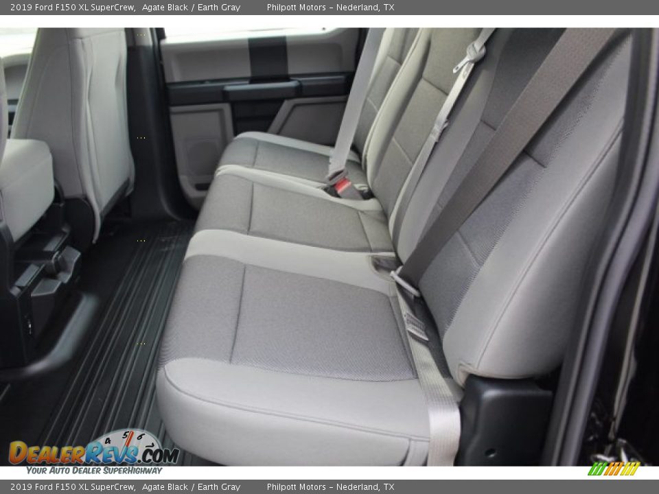 2019 Ford F150 XL SuperCrew Agate Black / Earth Gray Photo #19