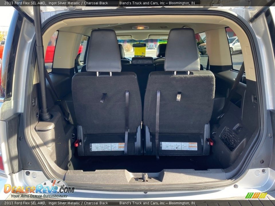 2013 Ford Flex SEL AWD Ingot Silver Metallic / Charcoal Black Photo #11