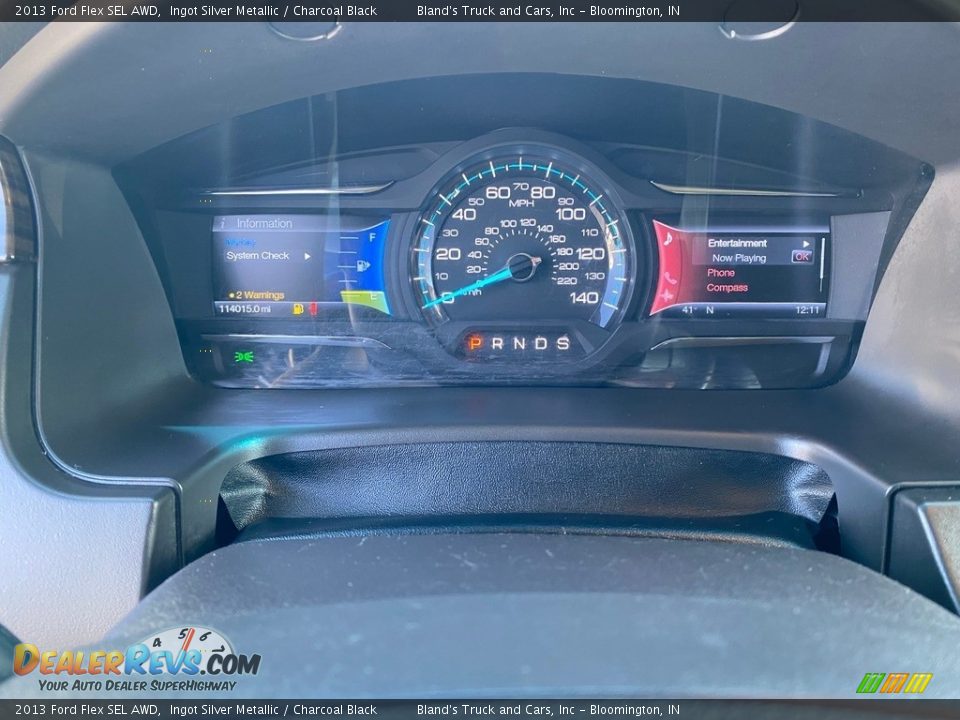 2013 Ford Flex SEL AWD Ingot Silver Metallic / Charcoal Black Photo #20