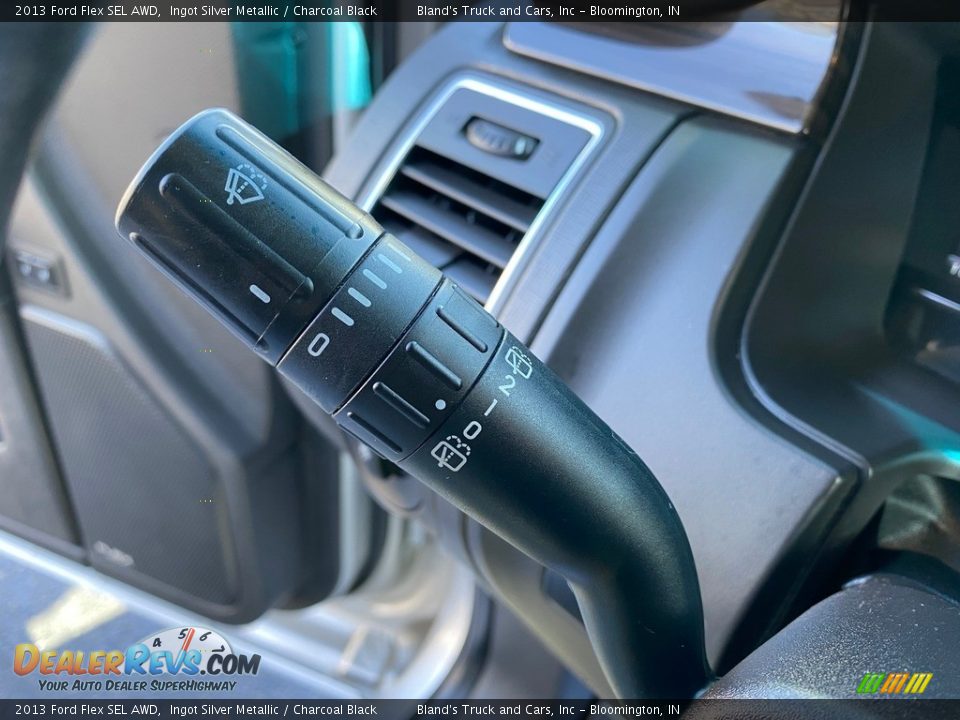 2013 Ford Flex SEL AWD Ingot Silver Metallic / Charcoal Black Photo #23