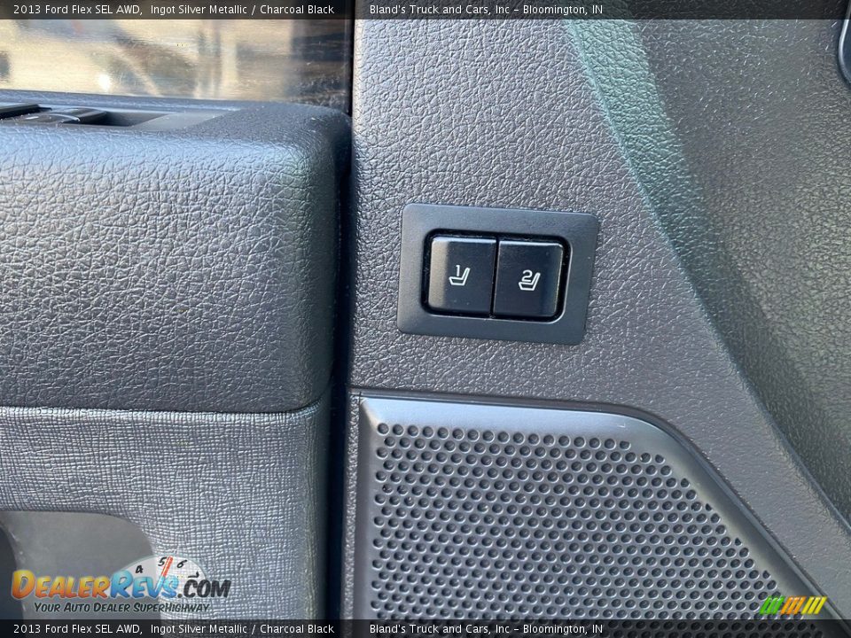 2013 Ford Flex SEL AWD Ingot Silver Metallic / Charcoal Black Photo #25
