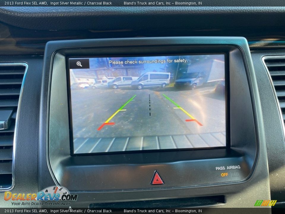 2013 Ford Flex SEL AWD Ingot Silver Metallic / Charcoal Black Photo #27