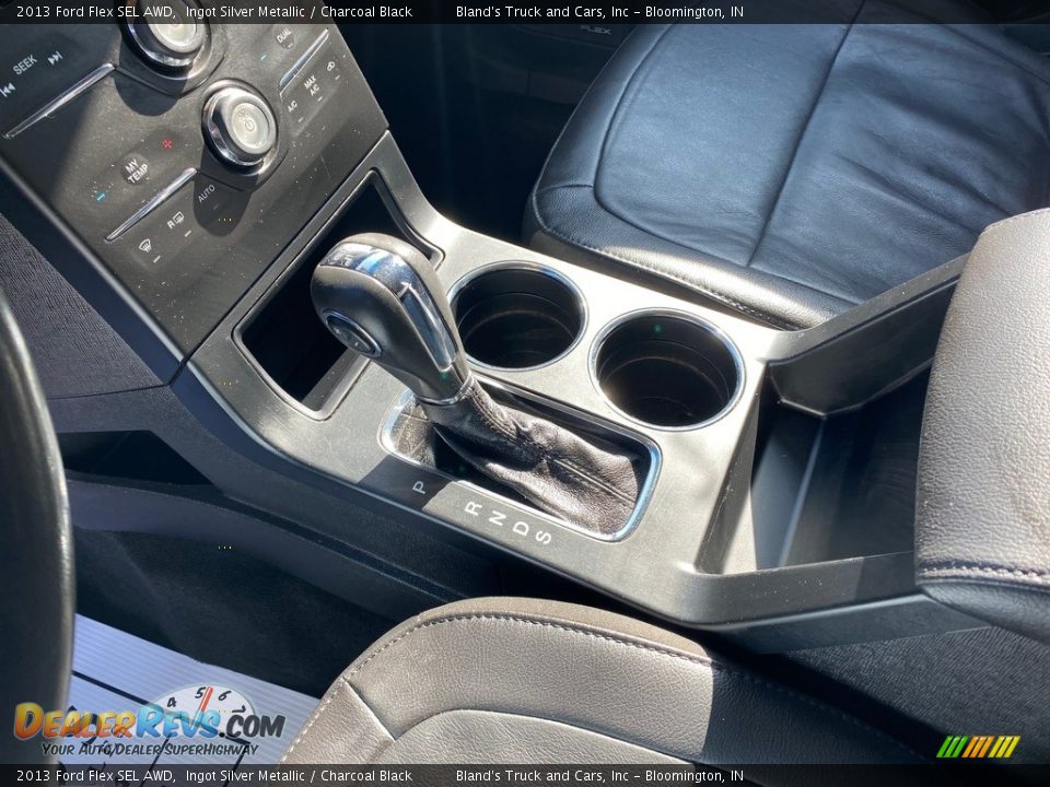 2013 Ford Flex SEL AWD Ingot Silver Metallic / Charcoal Black Photo #30