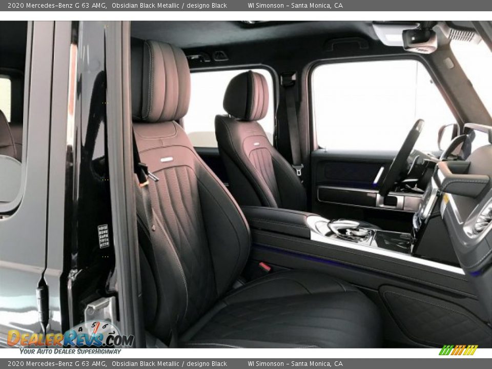 designo Black Interior - 2020 Mercedes-Benz G 63 AMG Photo #6