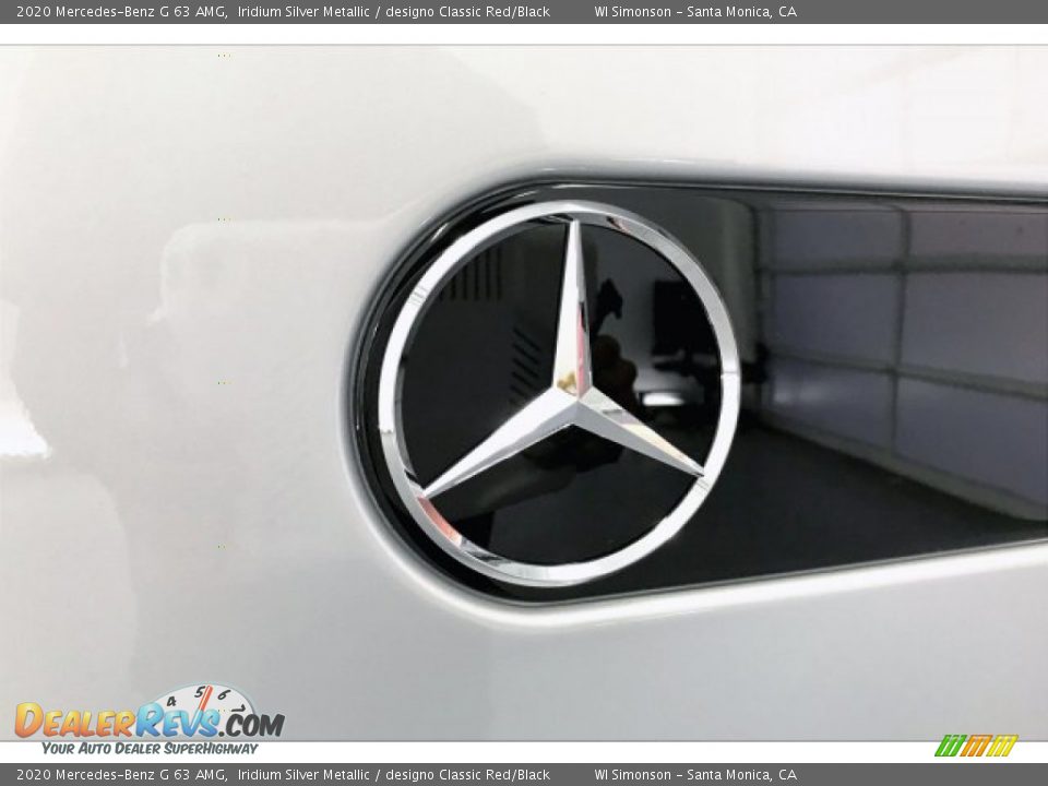 2020 Mercedes-Benz G 63 AMG Iridium Silver Metallic / designo Classic Red/Black Photo #7