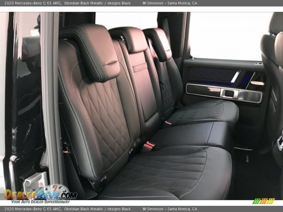 Rear Seat of 2020 Mercedes-Benz G 63 AMG Photo #13