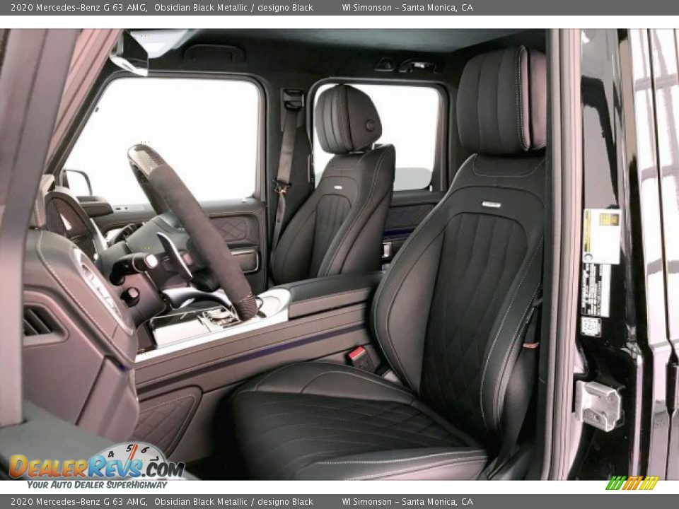 Front Seat of 2020 Mercedes-Benz G 63 AMG Photo #14