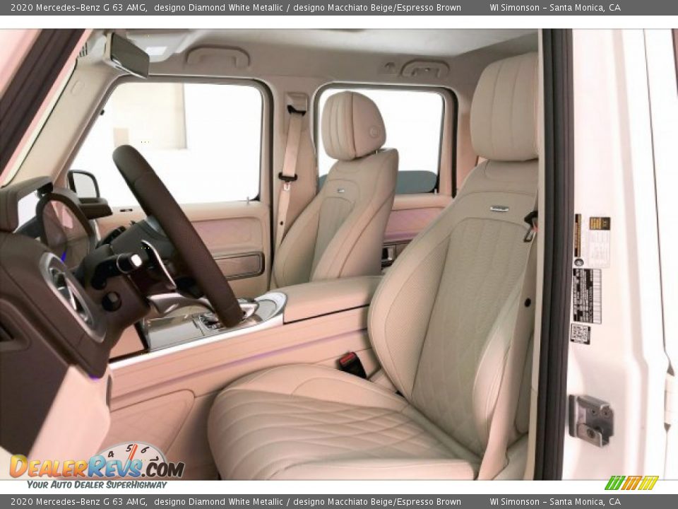 Front Seat of 2020 Mercedes-Benz G 63 AMG Photo #14