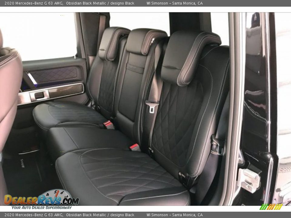 Rear Seat of 2020 Mercedes-Benz G 63 AMG Photo #15