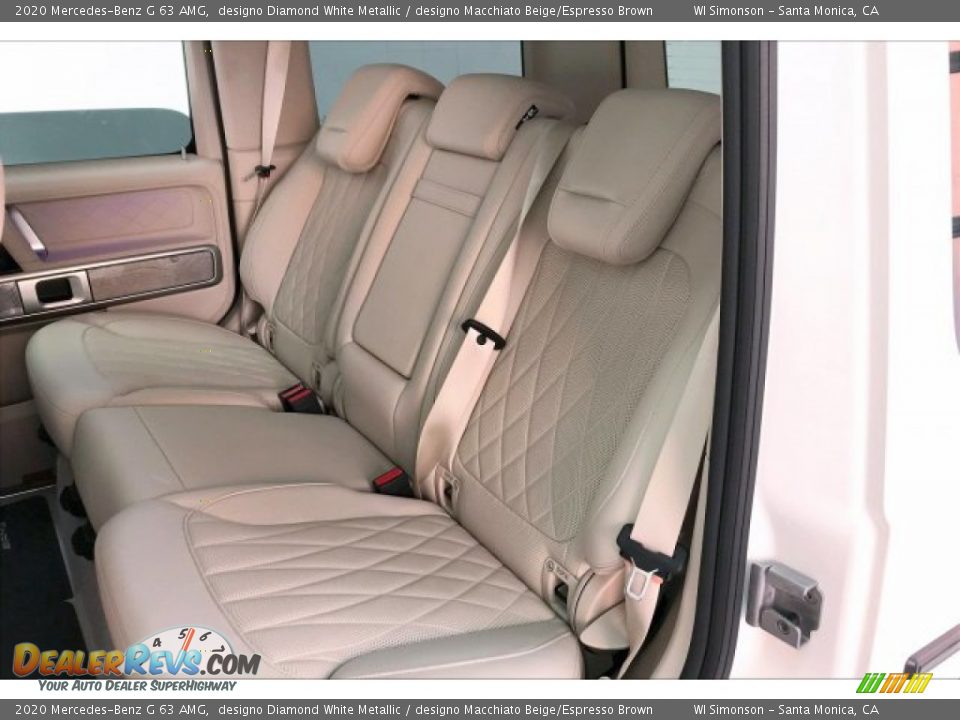 Rear Seat of 2020 Mercedes-Benz G 63 AMG Photo #15
