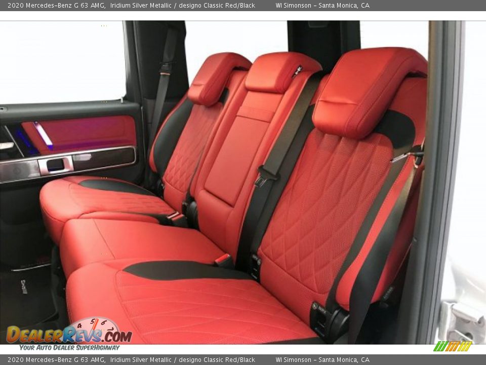 Rear Seat of 2020 Mercedes-Benz G 63 AMG Photo #15