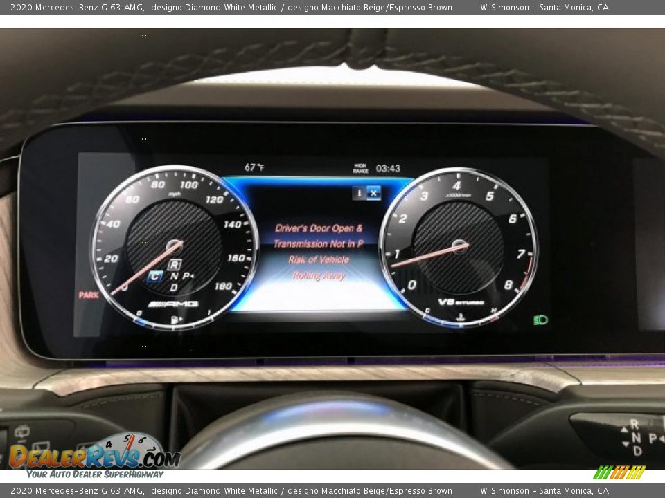 2020 Mercedes-Benz G 63 AMG Gauges Photo #20