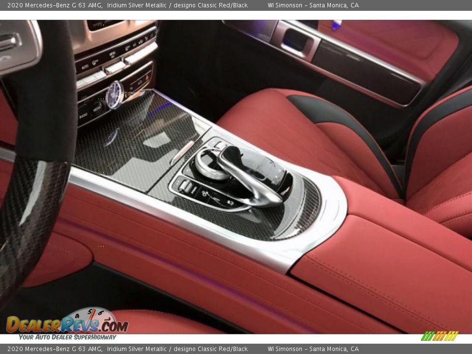 2020 Mercedes-Benz G 63 AMG Iridium Silver Metallic / designo Classic Red/Black Photo #22