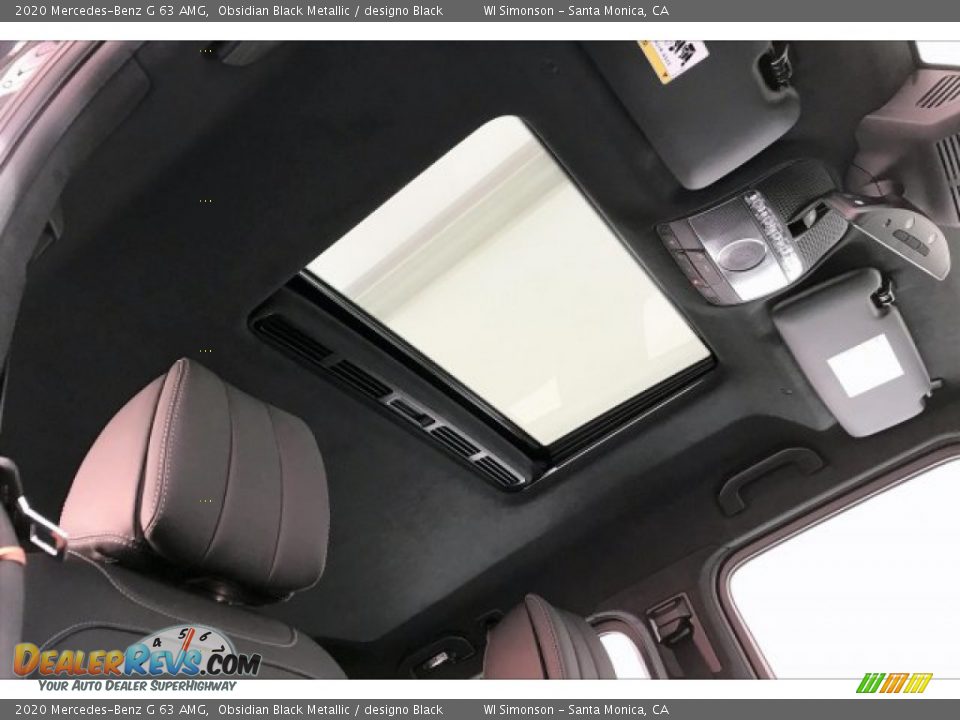 Sunroof of 2020 Mercedes-Benz G 63 AMG Photo #29