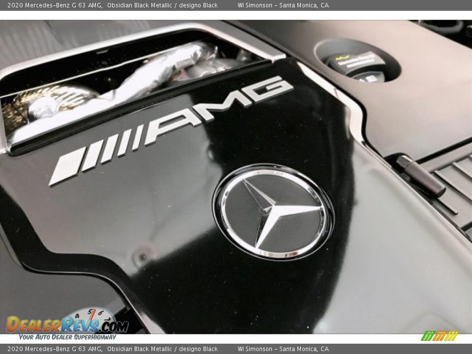 2020 Mercedes-Benz G 63 AMG Obsidian Black Metallic / designo Black Photo #31