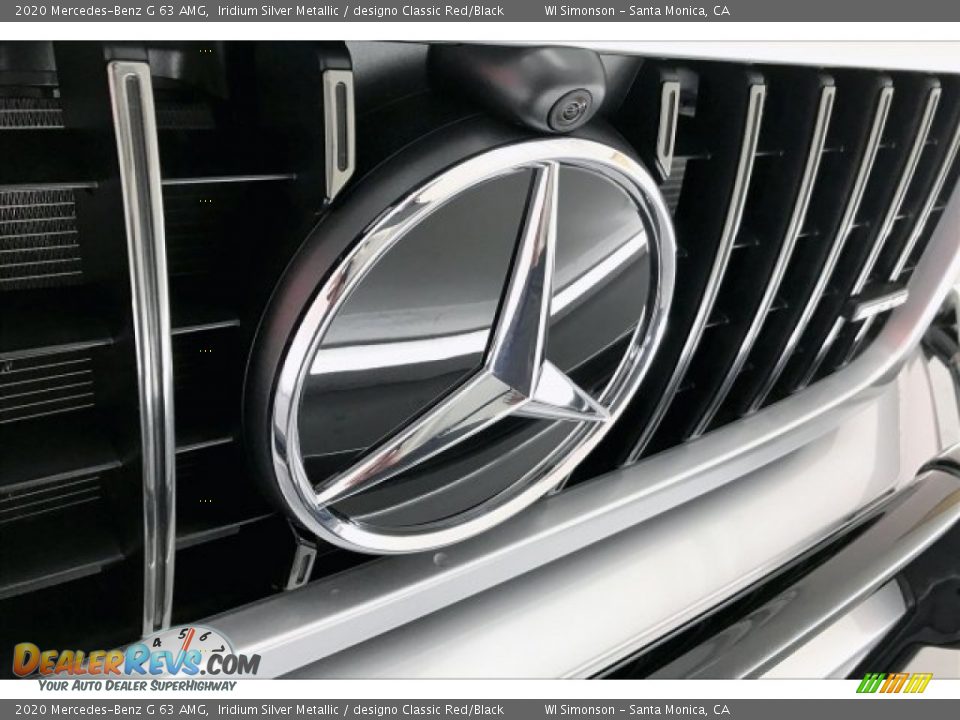 2020 Mercedes-Benz G 63 AMG Iridium Silver Metallic / designo Classic Red/Black Photo #32