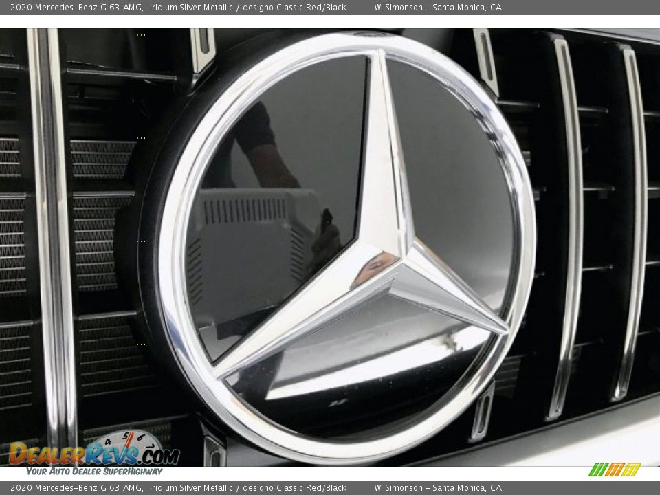 2020 Mercedes-Benz G 63 AMG Iridium Silver Metallic / designo Classic Red/Black Photo #33
