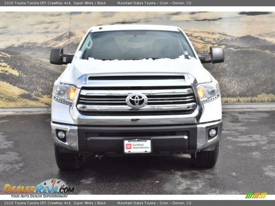 2016 Toyota Tundra SR5 CrewMax 4x4 Super White / Black Photo #4