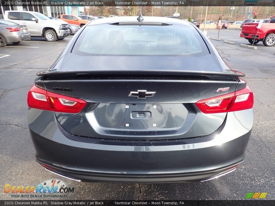 2020 Chevrolet Malibu RS Shadow Gray Metallic / Jet Black Photo #4