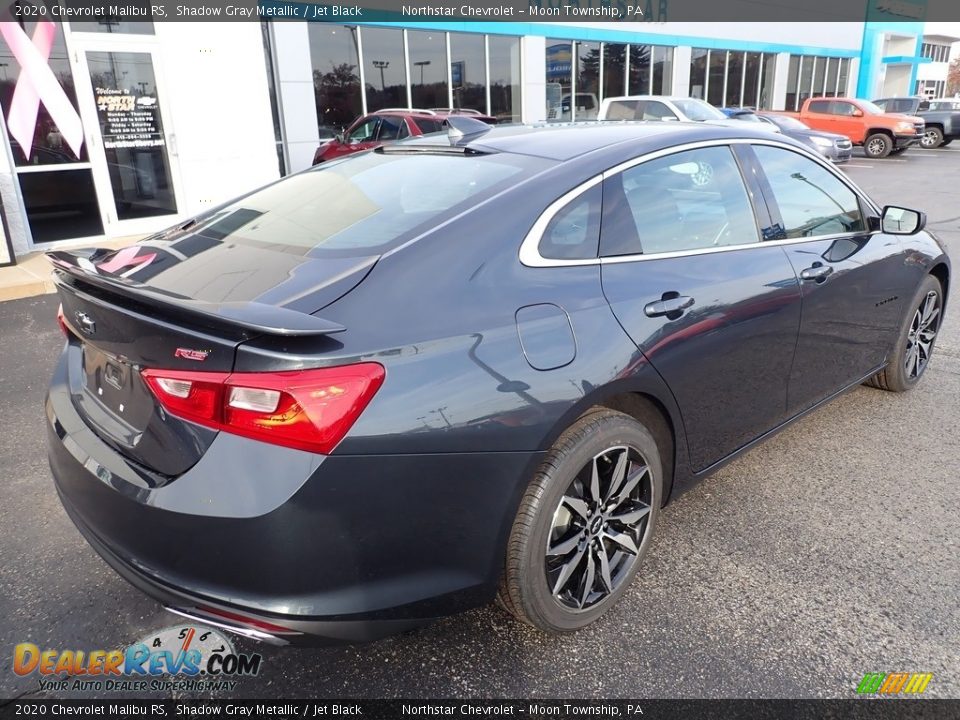 2020 Chevrolet Malibu RS Shadow Gray Metallic / Jet Black Photo #5