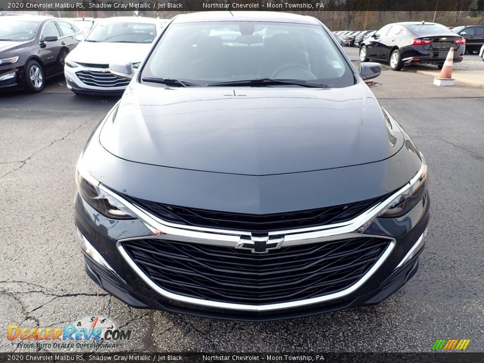 2020 Chevrolet Malibu RS Shadow Gray Metallic / Jet Black Photo #8