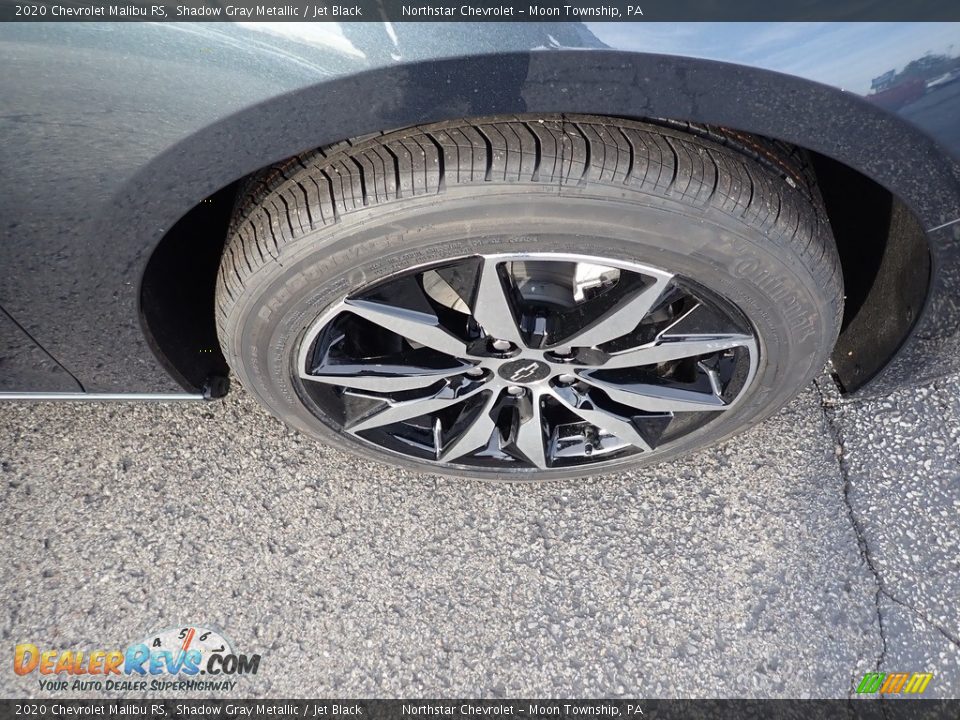 2020 Chevrolet Malibu RS Shadow Gray Metallic / Jet Black Photo #9