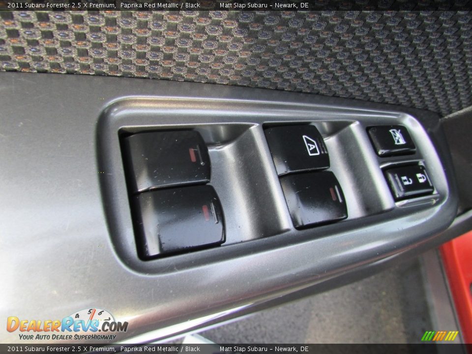 2011 Subaru Forester 2.5 X Premium Paprika Red Metallic / Black Photo #15