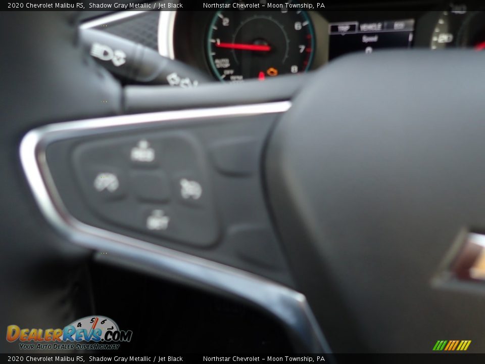 2020 Chevrolet Malibu RS Shadow Gray Metallic / Jet Black Photo #20