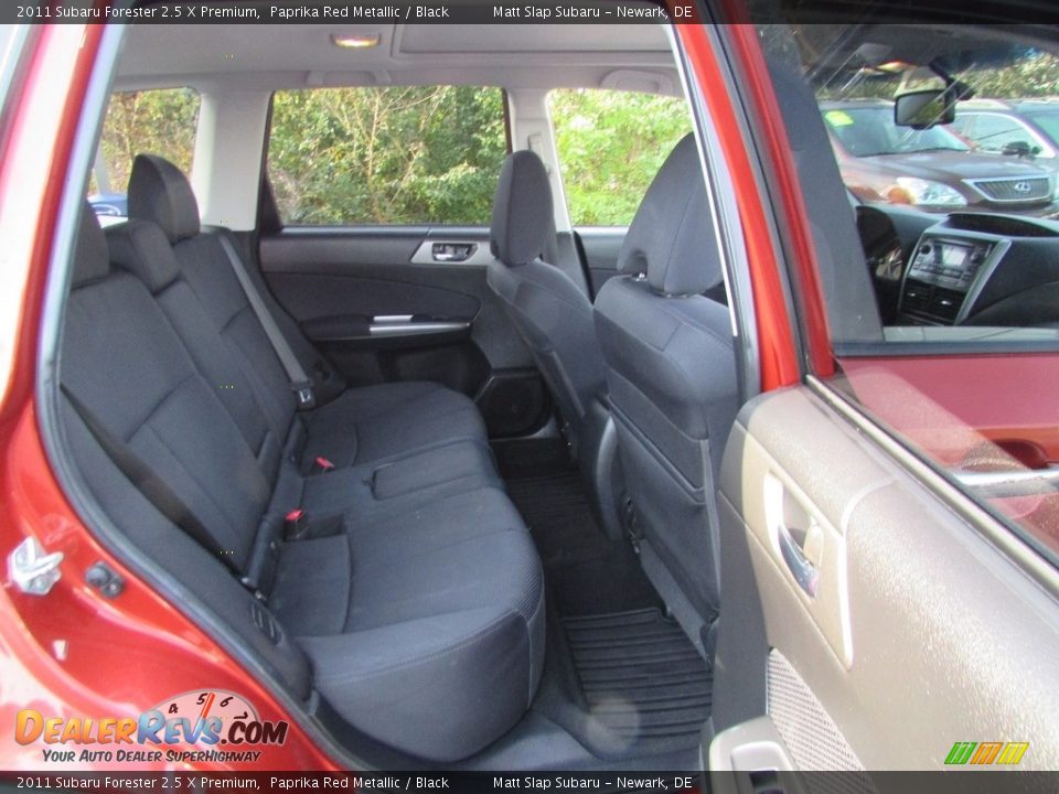 2011 Subaru Forester 2.5 X Premium Paprika Red Metallic / Black Photo #19