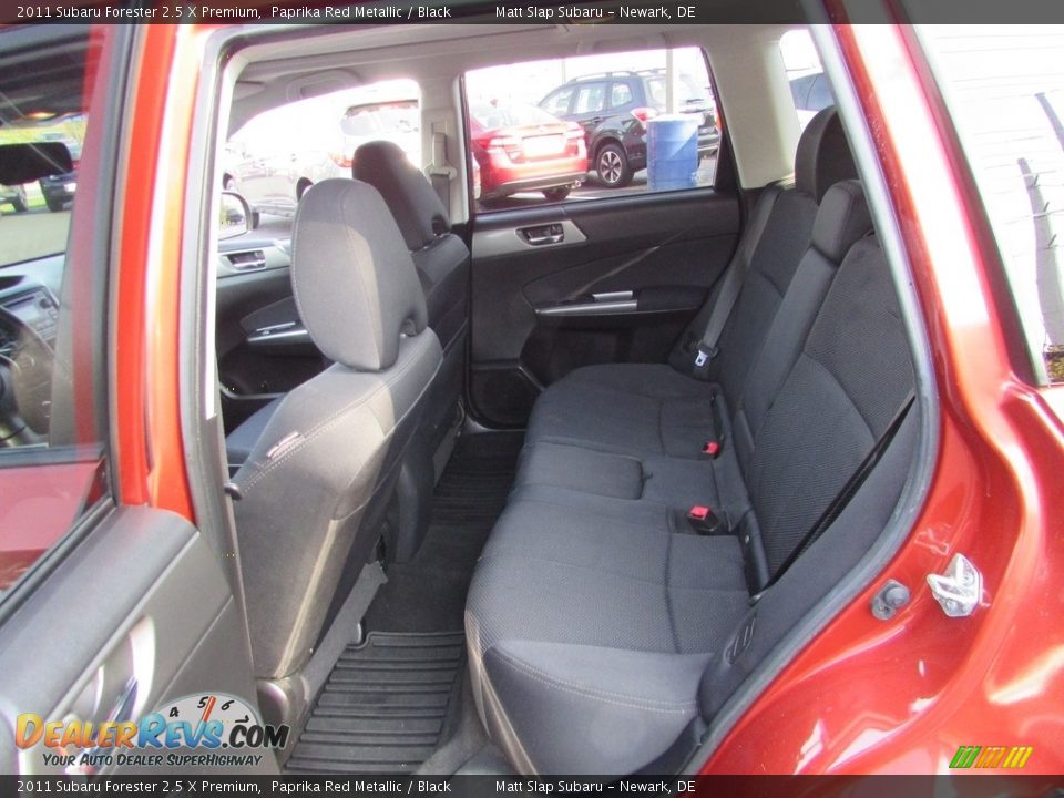 2011 Subaru Forester 2.5 X Premium Paprika Red Metallic / Black Photo #21