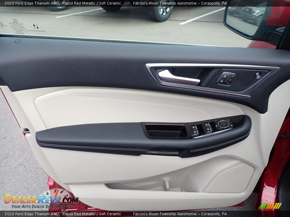 Door Panel of 2020 Ford Edge Titanium AWD Photo #11