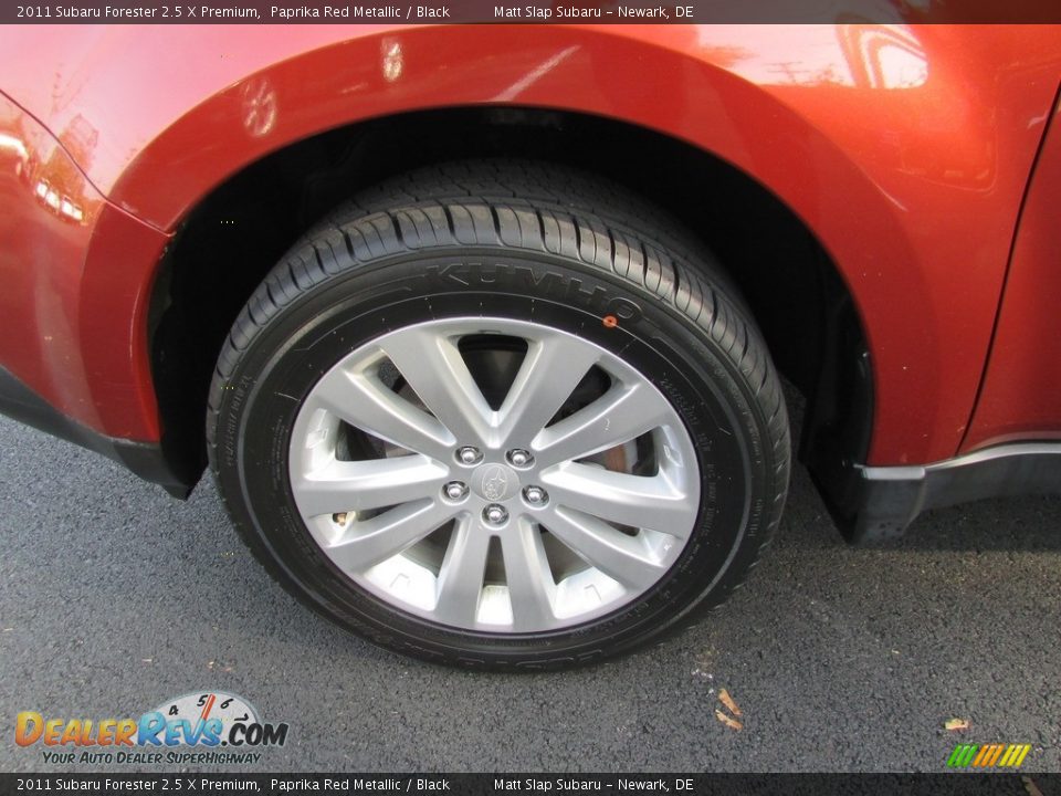 2011 Subaru Forester 2.5 X Premium Paprika Red Metallic / Black Photo #22