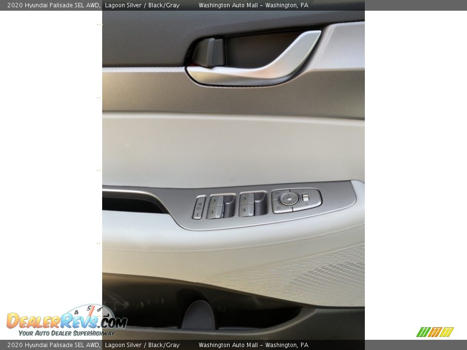 2020 Hyundai Palisade SEL AWD Lagoon Silver / Black/Gray Photo #12