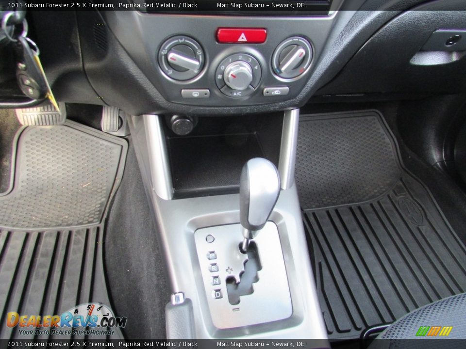 2011 Subaru Forester 2.5 X Premium Paprika Red Metallic / Black Photo #26