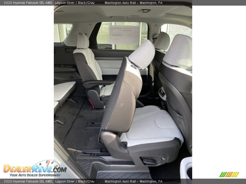 2020 Hyundai Palisade SEL AWD Lagoon Silver / Black/Gray Photo #27