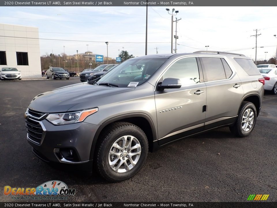 2020 Chevrolet Traverse LT AWD Satin Steel Metallic / Jet Black Photo #1