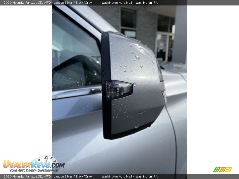 2020 Hyundai Palisade SEL AWD Lagoon Silver / Black/Gray Photo #35