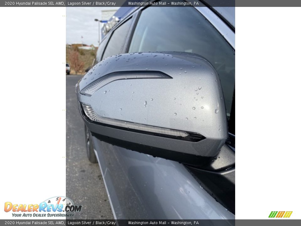2020 Hyundai Palisade SEL AWD Lagoon Silver / Black/Gray Photo #36