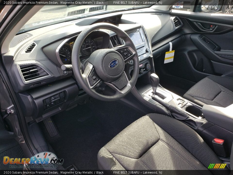 2020 Subaru Impreza Premium Sedan Magnetite Gray Metallic / Black Photo #7