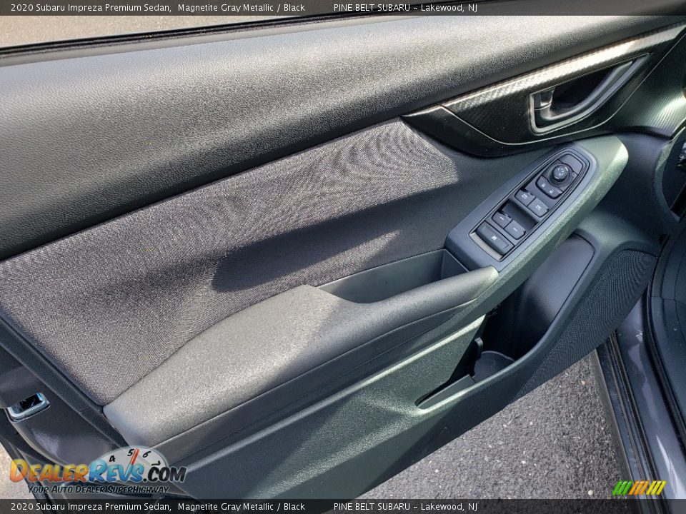 2020 Subaru Impreza Premium Sedan Magnetite Gray Metallic / Black Photo #8