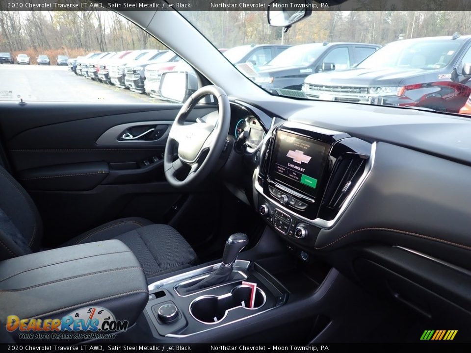 2020 Chevrolet Traverse LT AWD Satin Steel Metallic / Jet Black Photo #10