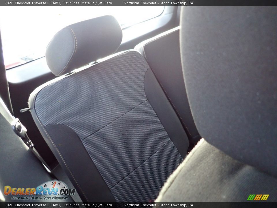 2020 Chevrolet Traverse LT AWD Satin Steel Metallic / Jet Black Photo #12