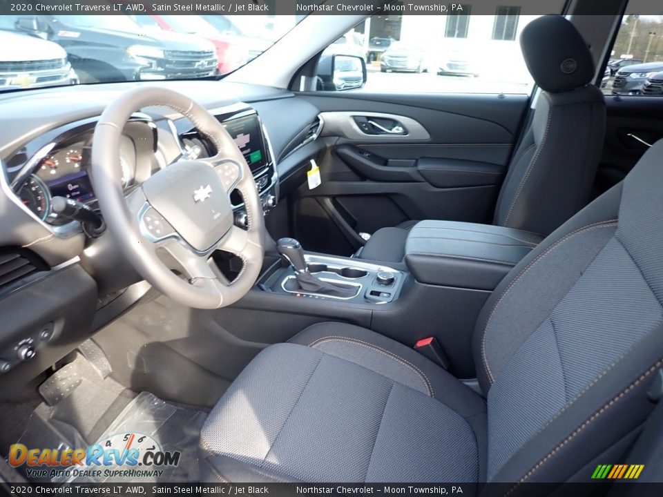 2020 Chevrolet Traverse LT AWD Satin Steel Metallic / Jet Black Photo #13
