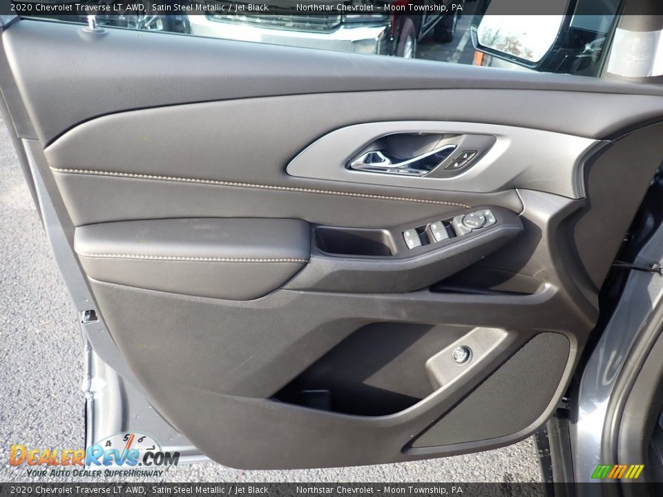 2020 Chevrolet Traverse LT AWD Satin Steel Metallic / Jet Black Photo #14